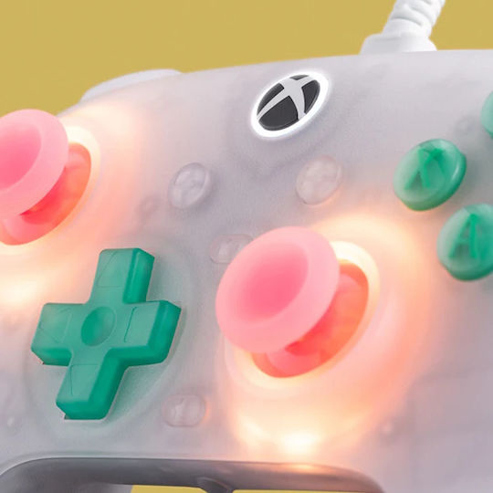 8Bitdo Ultimate Ενσύρματο Gamepad με Hall Effect Sticks για PC / Xbox One / Xbox Series Translucent White