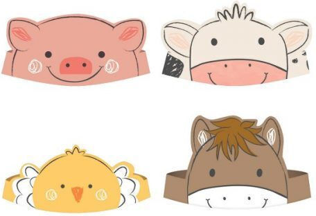 Amscan Barnyard Birthday Ζωάκια Φάρμας 252172 8τμχ