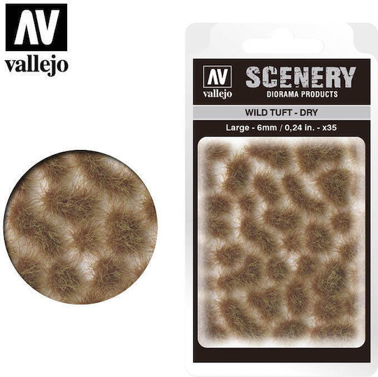 Acrylicos Vallejo Завод Макет Large Scenery - Wild Tuft – Dry 6ммx3.5бр 35бр