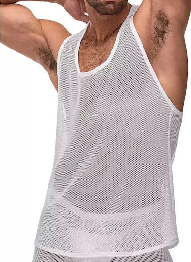 Malepower Sexy Herren Top Weiß