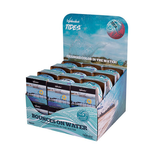 Waboba Tides Луда топка за плаж в Син цвят 9.2 см.