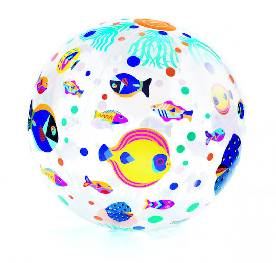 Djeco Inflatable Beach Ball 35 cm