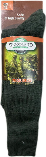 Woodland Hunting Socks Woolen in Khaki color