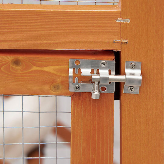 HomCom Дървена Клетка За Птици 68x63x165 См 68x63x165см