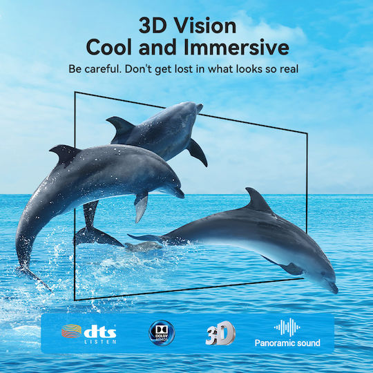 Vention HDMI 2.1 Braided Cable HDMI male - HDMI male 5m Blue