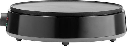 Aparat de făcut clătite Vivax Pm-1200 Tb 1200 W Încălzire rapidă Termostat Diametru 30 cm Negru