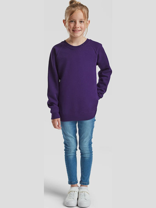 Fleece Παιδικό Φούτερ Purple