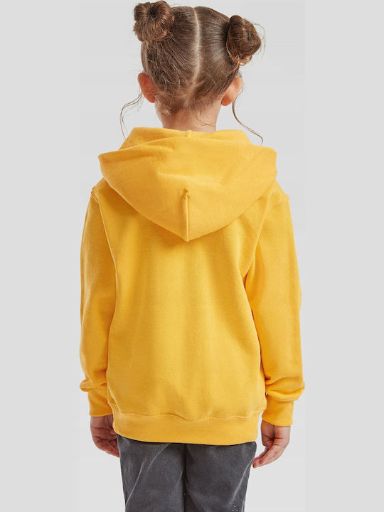 Kinder-Sweatshirt mit Kapuze und Taschen Sunflower