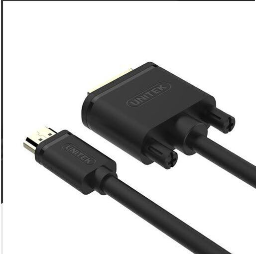 Unitek Y-C219E Convertor HDMI masculin la DVI-I feminin
