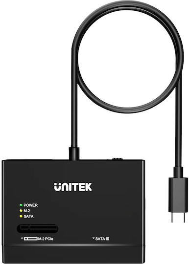 Unitek Usb-c To Sata/m2 Ssd Converter Enclosure S1232a