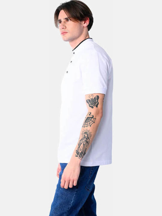 Short Sleeve White Blouse
