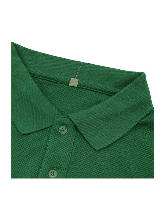 Polo Kurzarmbluse Green