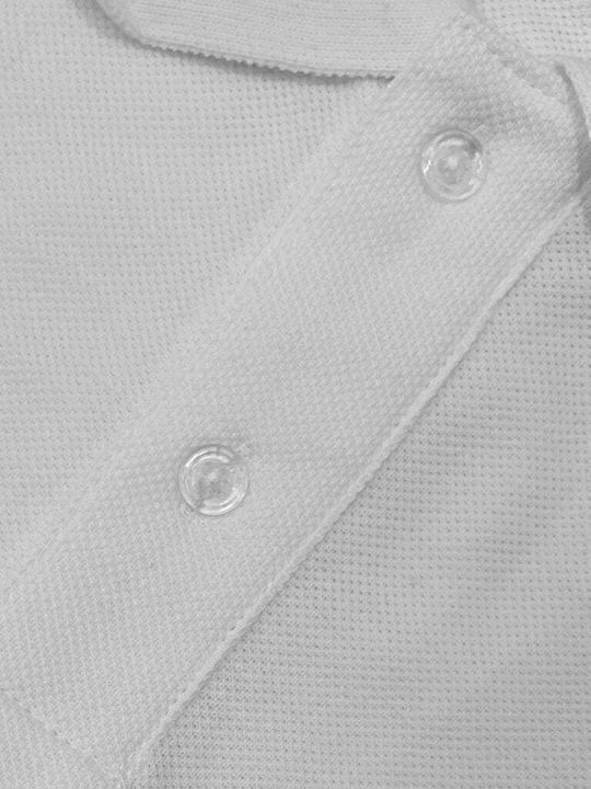 Polo Short Sleeve Blouse White