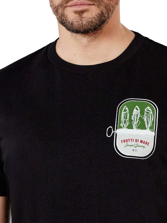 T-shirt Μαυρο