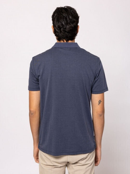 Polo Blouse Navy Blue