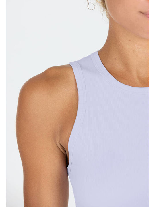 Women's Athletic Blouse Sleeveless Fast Drying Purple