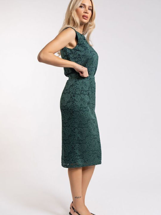 Damen Bluse Ärmellos Green
