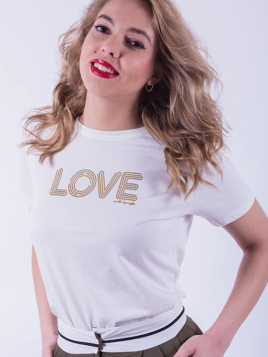 Γυναικείο T-shirt Λευκό