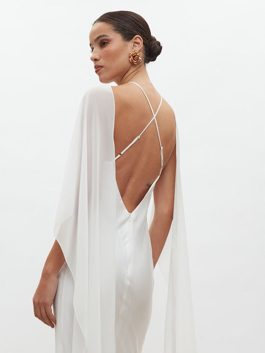 Maxi Evening Dress White