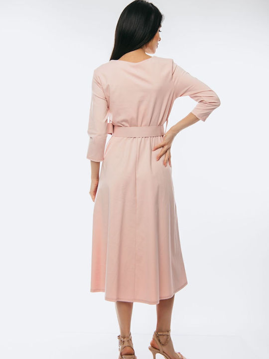 Midi Dress Pink