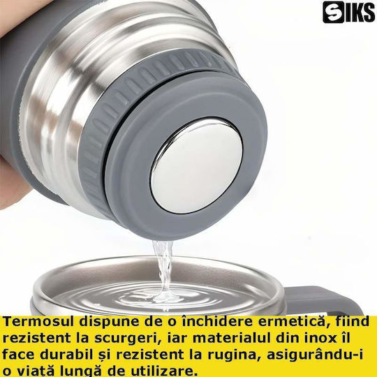 Sticlă Termos Oțel inoxidabil 500ml Gri