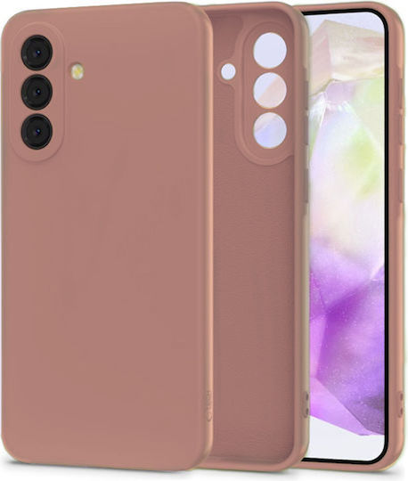 Tech-Protect Back Cover Σιλικόνης Ροζ Χρυσό (Galaxy A56)