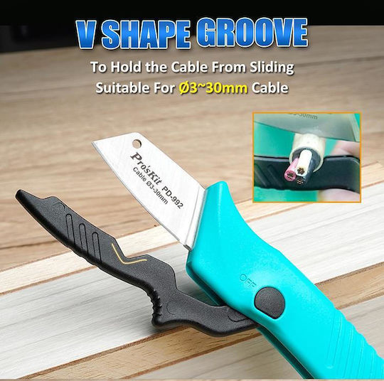 Proskit Knife Electricians Pd-992