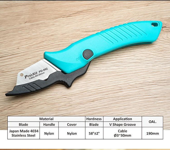 Proskit Knife Electricians Pd-992