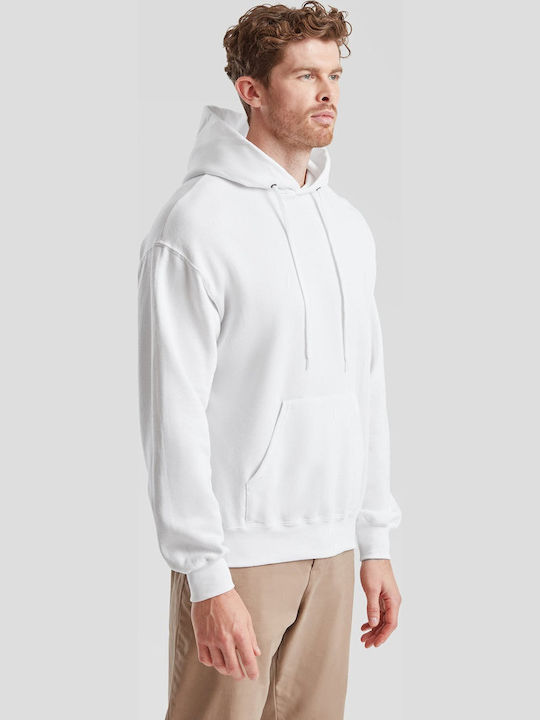 Men's Hooded Sweatshirt White