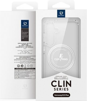 Dux Ducis Clin Series Umschlag Rückseite Transparent (Galaxy S25+)
