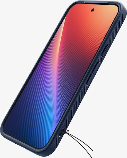 Spigen Liquid Air Back Cover Σιλικόνης Navy Μπλε (Google Pixel 9a)