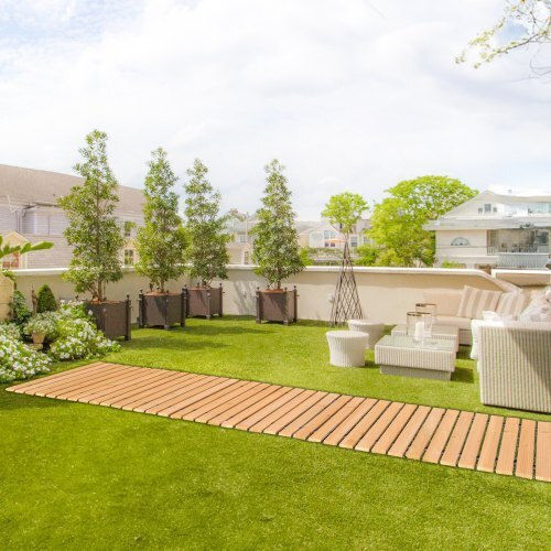 Vevor Wood Pathway for Garden Flooring 43.18x243.84cm