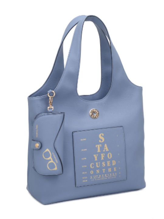 Women's Shoulder Bag Light Blue