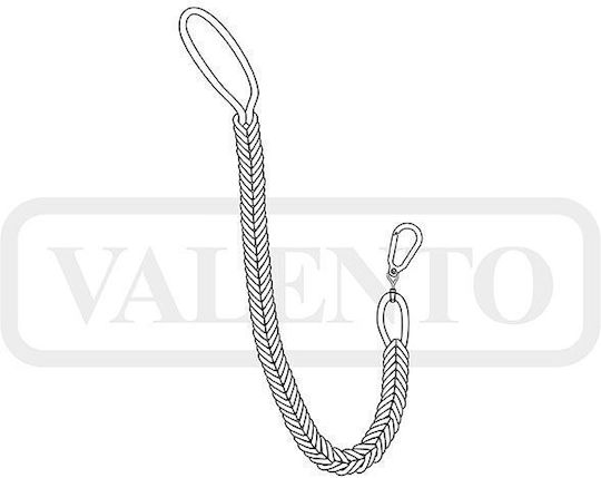 Security Lanyard Arthur Valento Cevaartcl Sky Blue