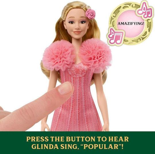 Mattel Singing Glinda Păpușă pentru 3+ ani+ Ani
