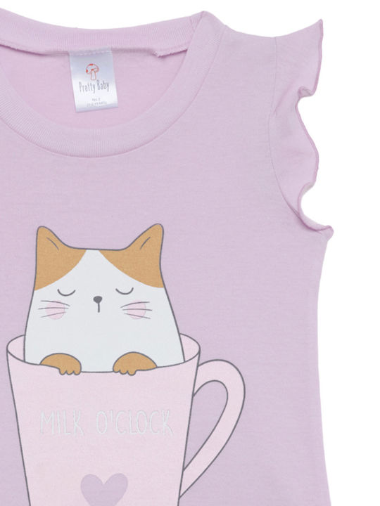 Pretty Baby Детска пижама Лятна Lilac Pretty Baby Детска пижама Лятна Lilac