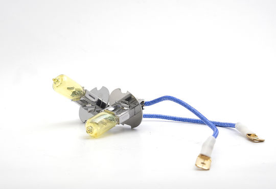 Photon Lămpi Autoturismului & Motocicletei Xtreme H3 Halogen Galben 12V 55W 1buc PH5503XY