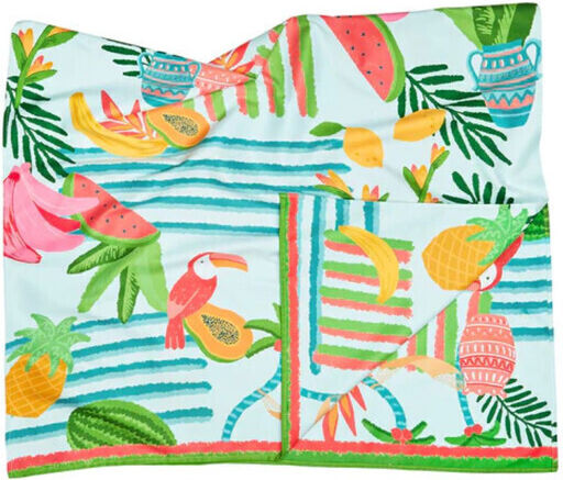 Dock & Bay Πετσέτα Θαλάσσης Quickdry Μικροΐνες Tropicana Treat Xl 200x90εκ