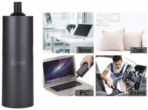 Aspirator portabil 3în1 reîncărcabil USB fără fir