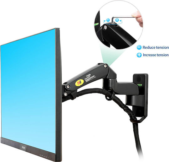 Nbmounts F150v2 Tv Monitor Wall Mount Dual Arms 10x10