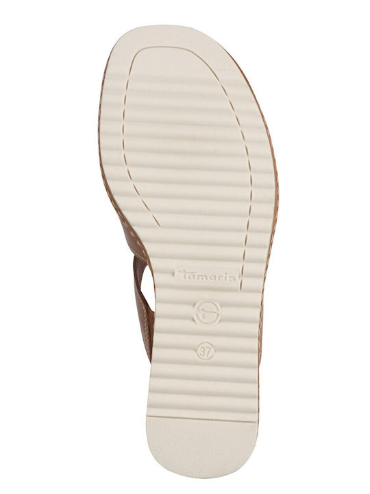 Women's Leather Espadrilles Tabac Brown