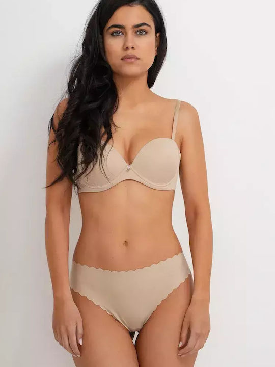 Γυναικείο Boxer χωρίς Ραφές Beige