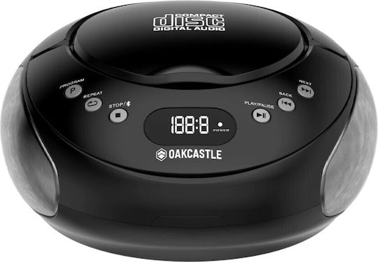 Majority Oakcastle CD250 Portable CD Player Boombox Bluetooth FM