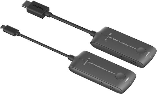Lenkeng Hdmi Wireless Extender 4k60hz Mini 20m Usb-c Lkv488type-c