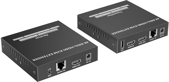 Lenkeng Удължител HDMI През IP 4K60Hz 120м Lkv582kvm