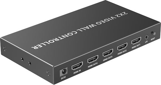 Lenkeng Hdmi Video Wall 1080p60hz 1x4 Lkv104vw