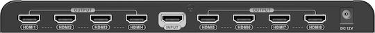 Lenkeng HDMI Splitter 2.0 4K60Hz Scaler 1x8 LKV318HDR-V3.0