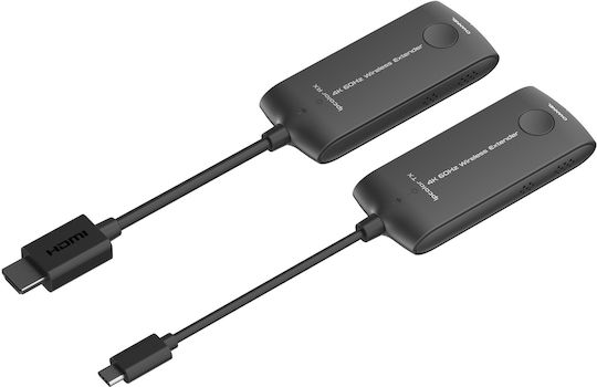 Lenkeng Hdmi Wireless Extender 4k60hz Mini 20m Usb-c Lkv488type-c