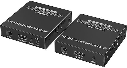 Lenkeng HDMI-Extender Über Ethernet 4K120Hz IR RS232 LKV610HH