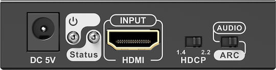 Lenkeng Converter HDMI To HDMI Plus Audio 2.0 4K60Hz LKV3061